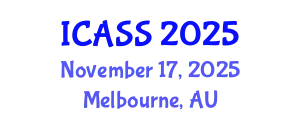 International Conference on Anthropological and Sociological Sciences (ICASS) November 17, 2025 - Melbourne, Australia