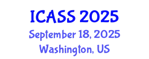 International Conference on Anthropological and Sociological Sciences (ICASS) September 18, 2025 - Washington, United States