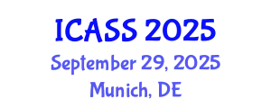 International Conference on Anthropological and Sociological Sciences (ICASS) September 29, 2025 - Munich, Germany