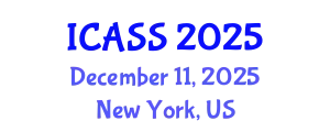 International Conference on Anthropological and Sociological Sciences (ICASS) December 11, 2025 - New York, United States
