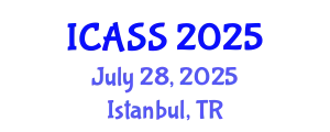 International Conference on Anthropological and Sociological Sciences (ICASS) July 28, 2025 - Istanbul, Turkey