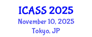 International Conference on Anthropological and Sociological Sciences (ICASS) November 10, 2025 - Tokyo, Japan