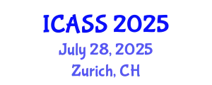 International Conference on Anthropological and Sociological Sciences (ICASS) July 28, 2025 - Zurich, Switzerland