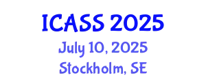 International Conference on Anthropological and Sociological Sciences (ICASS) July 10, 2025 - Stockholm, Sweden