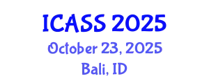 International Conference on Anthropological and Sociological Sciences (ICASS) October 23, 2025 - Bali, Indonesia