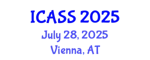 International Conference on Anthropological and Sociological Sciences (ICASS) July 28, 2025 - Vienna, Austria