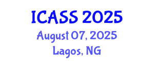 International Conference on Anthropological and Sociological Sciences (ICASS) August 07, 2025 - Lagos, Nigeria