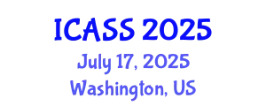 International Conference on Anthropological and Sociological Sciences (ICASS) July 17, 2025 - Washington, United States