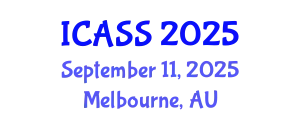 International Conference on Anthropological and Sociological Sciences (ICASS) September 11, 2025 - Melbourne, Australia