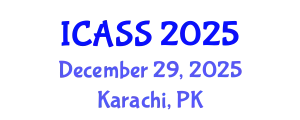 International Conference on Anthropological and Sociological Sciences (ICASS) December 29, 2025 - Karachi, Pakistan