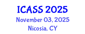 International Conference on Anthropological and Sociological Sciences (ICASS) November 03, 2025 - Nicosia, Cyprus