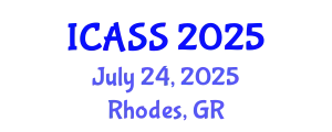 International Conference on Anthropological and Sociological Sciences (ICASS) July 24, 2025 - Rhodes, Greece
