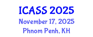 International Conference on Anthropological and Sociological Sciences (ICASS) November 17, 2025 - Phnom Penh, Cambodia