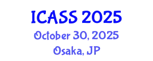 International Conference on Anthropological and Sociological Sciences (ICASS) October 30, 2025 - Osaka, Japan