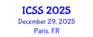 International Conference on Soil Science (ICSS) December 29, 2025 - Paris, France