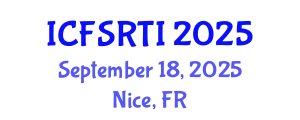 International Conference on Food Science Research, Technology and Innovation (ICFSRTI) September 18, 2025 - Nice, France