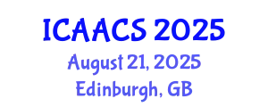 International Conference on Agriculture, Agronomy and Crop Sciences (ICAACS) August 21, 2025 - Edinburgh, United Kingdom