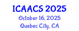 International Conference on Agriculture, Agronomy and Crop Sciences (ICAACS) October 16, 2025 - Quebec City, Canada