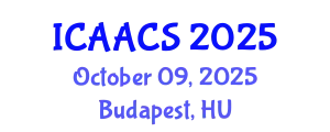International Conference on Agriculture, Agronomy and Crop Sciences (ICAACS) October 09, 2025 - Budapest, Hungary