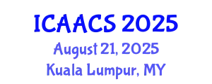 International Conference on Agriculture, Agronomy and Crop Sciences (ICAACS) August 21, 2025 - Kuala Lumpur, Malaysia