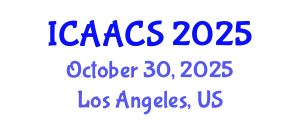International Conference on Agriculture, Agronomy and Crop Sciences (ICAACS) October 30, 2025 - Los Angeles, United States