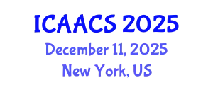 International Conference on Agriculture, Agronomy and Crop Sciences (ICAACS) December 11, 2025 - New York, United States