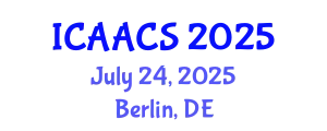 International Conference on Agriculture, Agronomy and Crop Sciences (ICAACS) July 24, 2025 - Berlin, Germany