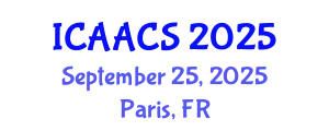 International Conference on Agriculture, Agronomy and Crop Sciences (ICAACS) September 25, 2025 - Paris, France