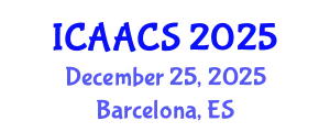 International Conference on Agriculture, Agronomy and Crop Sciences (ICAACS) December 25, 2025 - Barcelona, Spain