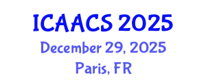 International Conference on Agriculture, Agronomy and Crop Sciences (ICAACS) December 29, 2025 - Paris, France