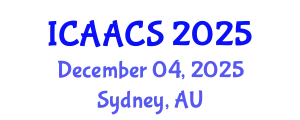 International Conference on Agriculture, Agronomy and Crop Sciences (ICAACS) December 04, 2025 - Sydney, Australia