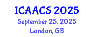 International Conference on Agriculture, Agronomy and Crop Sciences (ICAACS) September 25, 2025 - London, United Kingdom