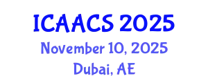 International Conference on Agriculture, Agronomy and Crop Sciences (ICAACS) November 10, 2025 - Dubai, United Arab Emirates