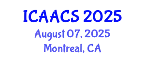 International Conference on Agriculture, Agronomy and Crop Sciences (ICAACS) August 07, 2025 - Montreal, Canada