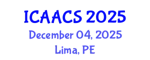 International Conference on Agriculture, Agronomy and Crop Sciences (ICAACS) December 04, 2025 - Lima, Peru