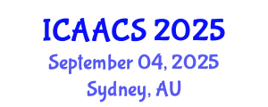 International Conference on Agriculture, Agronomy and Crop Sciences (ICAACS) September 04, 2025 - Sydney, Australia