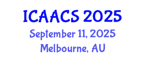 International Conference on Agriculture, Agronomy and Crop Sciences (ICAACS) September 11, 2025 - Melbourne, Australia