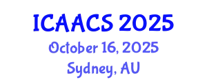 International Conference on Agriculture, Agronomy and Crop Sciences (ICAACS) October 16, 2025 - Sydney, Australia