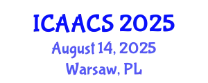 International Conference on Agriculture, Agronomy and Crop Sciences (ICAACS) August 14, 2025 - Warsaw, Poland