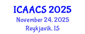 International Conference on Agriculture, Agronomy and Crop Sciences (ICAACS) November 24, 2025 - Reykjavik, Iceland