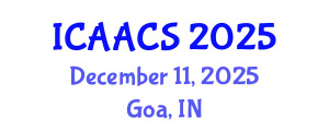 International Conference on Agriculture, Agronomy and Crop Sciences (ICAACS) December 11, 2025 - Goa, India