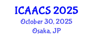 International Conference on Agriculture, Agronomy and Crop Sciences (ICAACS) October 30, 2025 - Osaka, Japan
