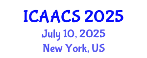 International Conference on Agriculture, Agronomy and Crop Sciences (ICAACS) July 10, 2025 - New York, United States