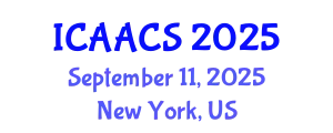 International Conference on Agriculture, Agronomy and Crop Sciences (ICAACS) September 11, 2025 - New York, United States