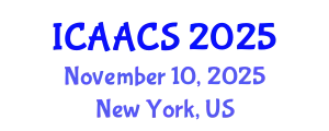 International Conference on Agriculture, Agronomy and Crop Sciences (ICAACS) November 10, 2025 - New York, United States