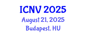 International Conference on Noise and Vibration (ICNV) August 21, 2025 - Budapest, Hungary