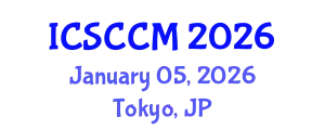 International Conference on Shock Compression of Condensed Matter (ICSCCM) January 05, 2026 - Tokyo, Japan
