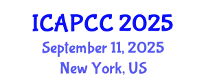 International Conference on Air Pollution and Climate Change (ICAPCC) September 11, 2025 - New York, United States