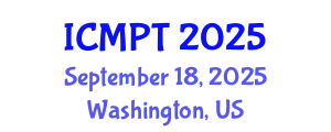 International Conference on Mycotoxins, Phycotoxins and Toxicology (ICMPT) September 18, 2025 - Washington, United States