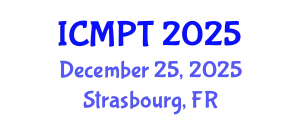 International Conference on Mycotoxins, Phycotoxins and Toxicology (ICMPT) December 25, 2025 - Strasbourg, France